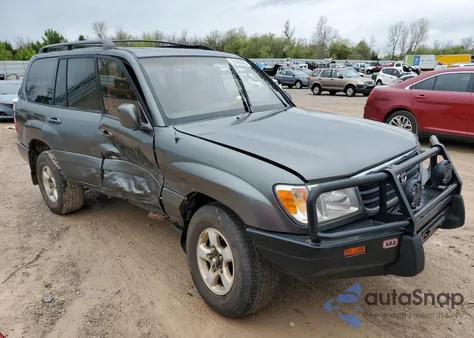 1998 Toyota Land Cruiser from USA, damaged, VIN JT3HT05JXW0011127